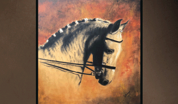 Horse Times Egypt: Equestrian Magazine :Articles :ART  SIHAM MOHARRAM
