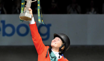 Horse Times Egypt: Equestrian Magazine :Articles :BEEZIE MADDEN SHOW JUMPING ICON