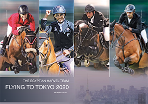 Horse Times Egypt: Equestrian Magazine :Articles :THE EGYPTIAN MARVEL TEAM FLYING TO TOKYO 2020