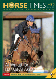 Horse Times Egypt: Equestrian Magazine :Issues :Issue No. 25