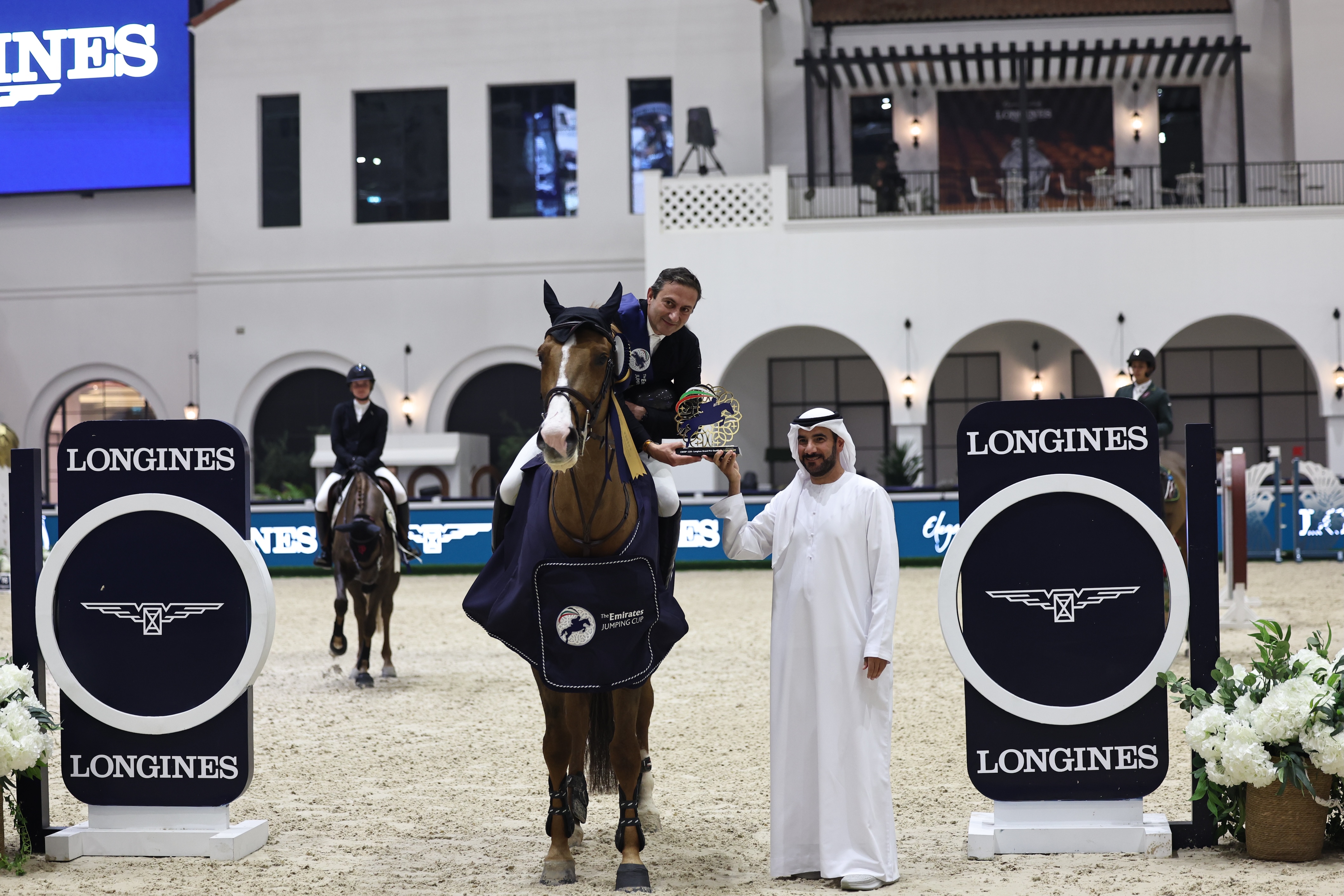 Horse Times Egypt: Equestrian Magazine :News :ITALY’S PIERGIORGIO BUCCI CLAIMS CSIO5* LONGINES GRAND PRIX QUALIFIER IN ABU DHABI