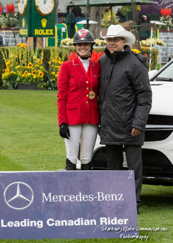 Horse Times Egypt: Equestrian Magazine :News :Tiffany Foster Crowned Mercedes-Benz Leading Canadian Rider