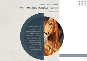 Horse Times Egypt: Equestrian Magazine :Articles :DRESSAGE WITH MANOLO MENDEZ - PART 1 BY CAROLINE LARROUILH
