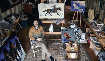 Horse Times Egypt: Equestrian Magazine :Articles :ART GALLERY FREDDY PASKE “RACING AROUND THE WORLD