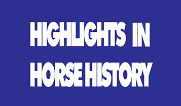 Horse Times Egypt: Equestrian Magazine :Articles :Highlights in Horse History