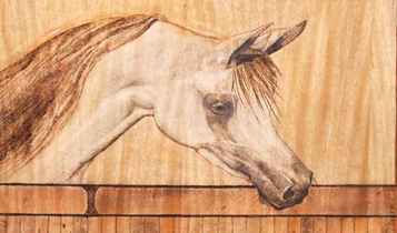 Horse Times Egypt: Equestrian Magazine :Articles :Horses & Art Siham Moharam