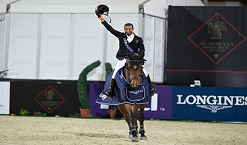 Horse Times Egypt: Equestrian Magazine :Articles :IN DEPTH WITH ABDULLAH EL-MARRI ,WINNER OF CSI4* LONGINES AL SHIRA’AA GRAND PRIX

