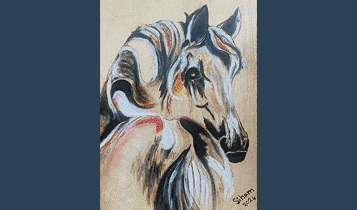 Horse Times Egypt: Equestrian Magazine :Articles :ART BY SIHAM MOHARRAM