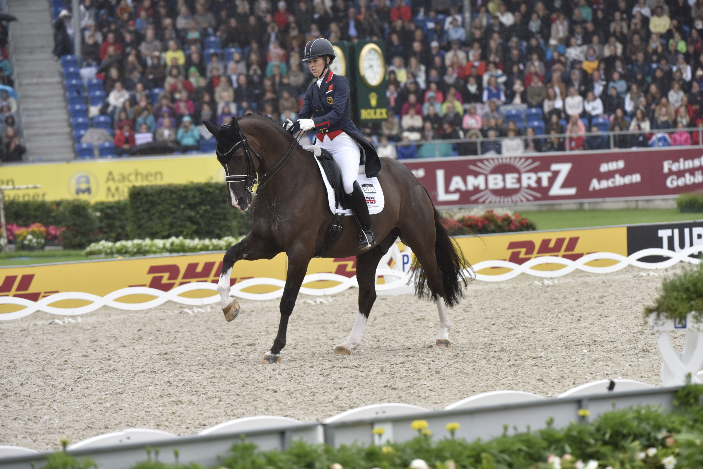 Horse Times Egypt: Equestrian Magazine :News :CHARLOTTE DUJARDIN AND VALEGRO REMAIN DOUBLE EUROPEAN CHAMPIONS  AFTER WINNING GOLD IN THE FREESTYLE AT THE 2015 FEI EUROPEAN CHAMPIONSHIPS 