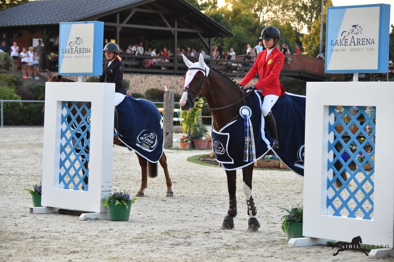 Horse Times Egypt: Equestrian Magazine :News :Russia and France were victorious at the opening of the Children-EM