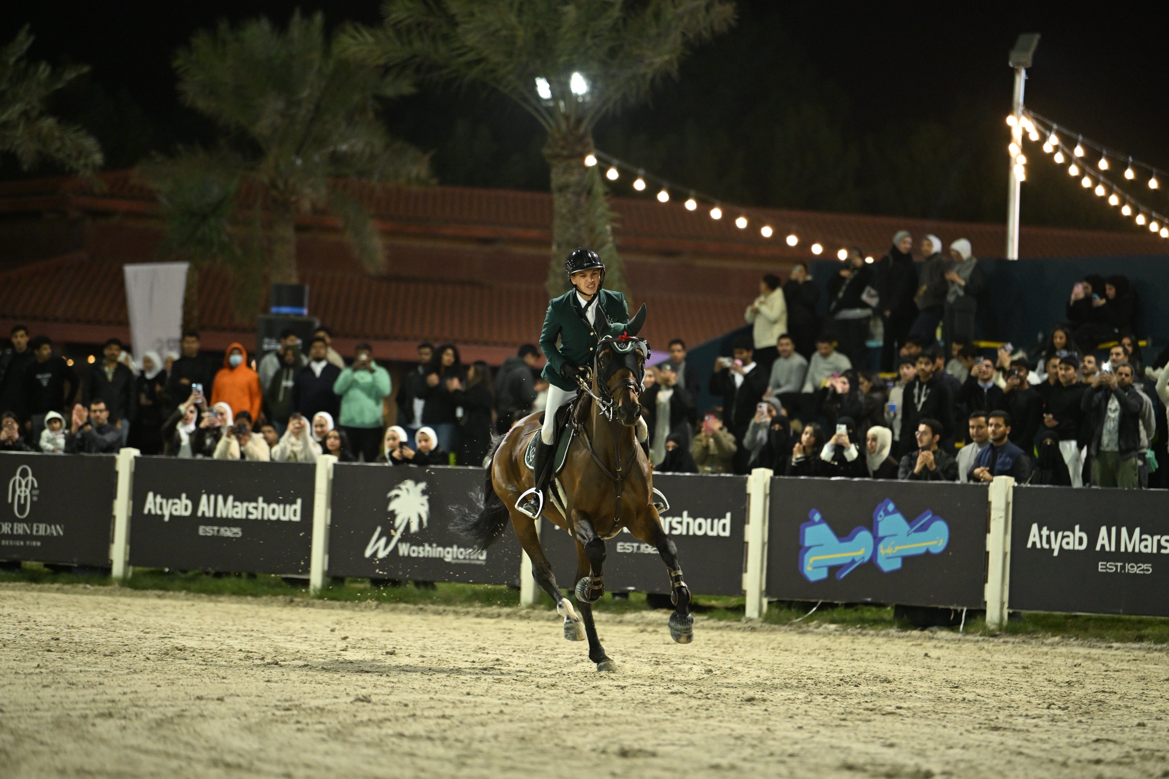 Horse Times Egypt: Equestrian Magazine :News :ABDULLAH AL SHARBATLY WINS CSI3*-W KUWAIT - FEI JUMPING WORLD CUP SHOWS ARAB LEAGUE