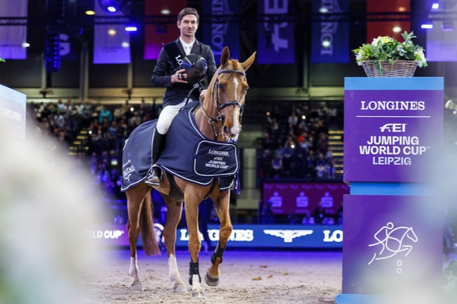 Horse Times Egypt: Equestrian Magazine :News :GLORY FOR GUERDAT IN LEIPZIG - LONGINES FEI JUMPING WORLD CUP