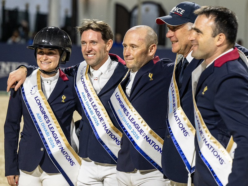 Horse Times Egypt: Equestrian Magazine :News :FRANCE CLAIMS TOP SPOT IN LONGINES LEAGUE OF NATIONS SEASON DEBUT AT ABU DHABI