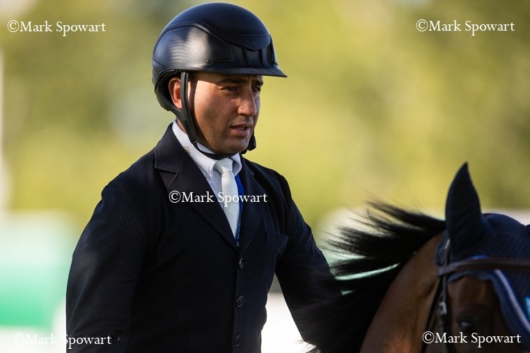 Horse Times Egypt: Equestrian Magazine :News :SAMEH EL DAHAN: A HOMECOMING CONTOURED IN BLUE, RED & WHITE