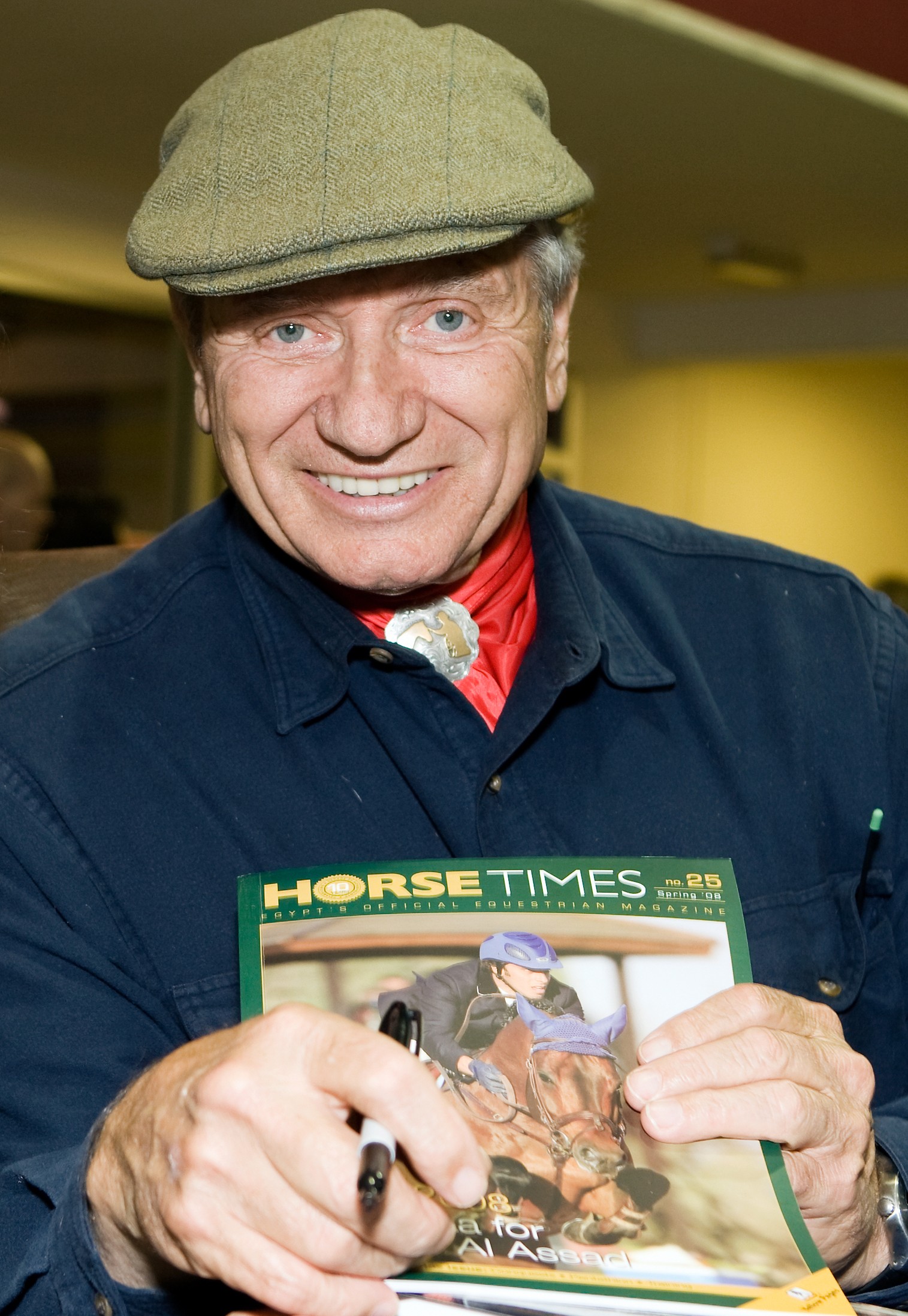 Horse Times Egypt: Equestrian Magazine :News :MOURNING MONTY ROBERTS