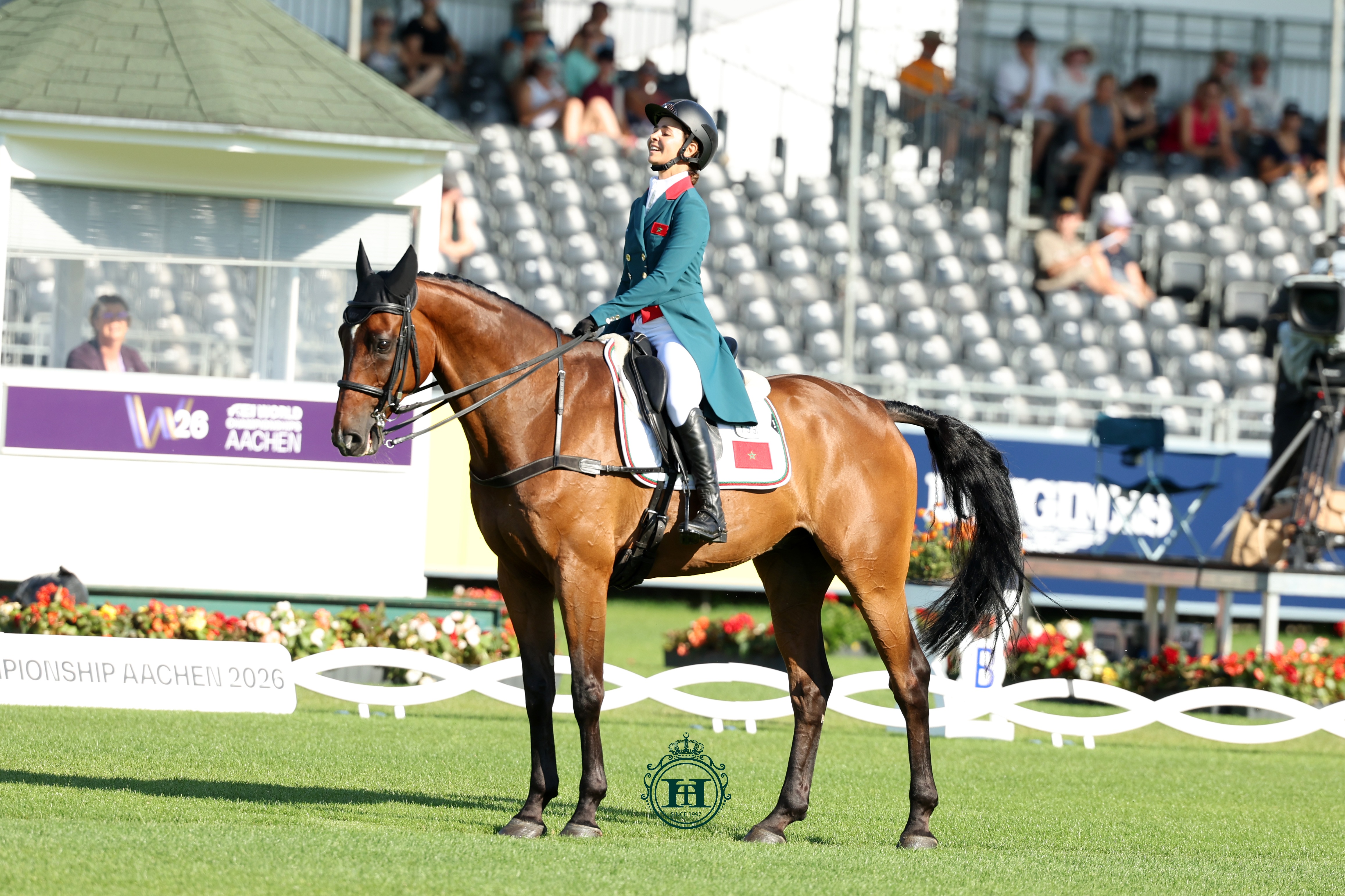 Horse Times Egypt: Equestrian Magazine :News :NOOR SLAOUI IN AACHEN: IT’S SHOWTIME 