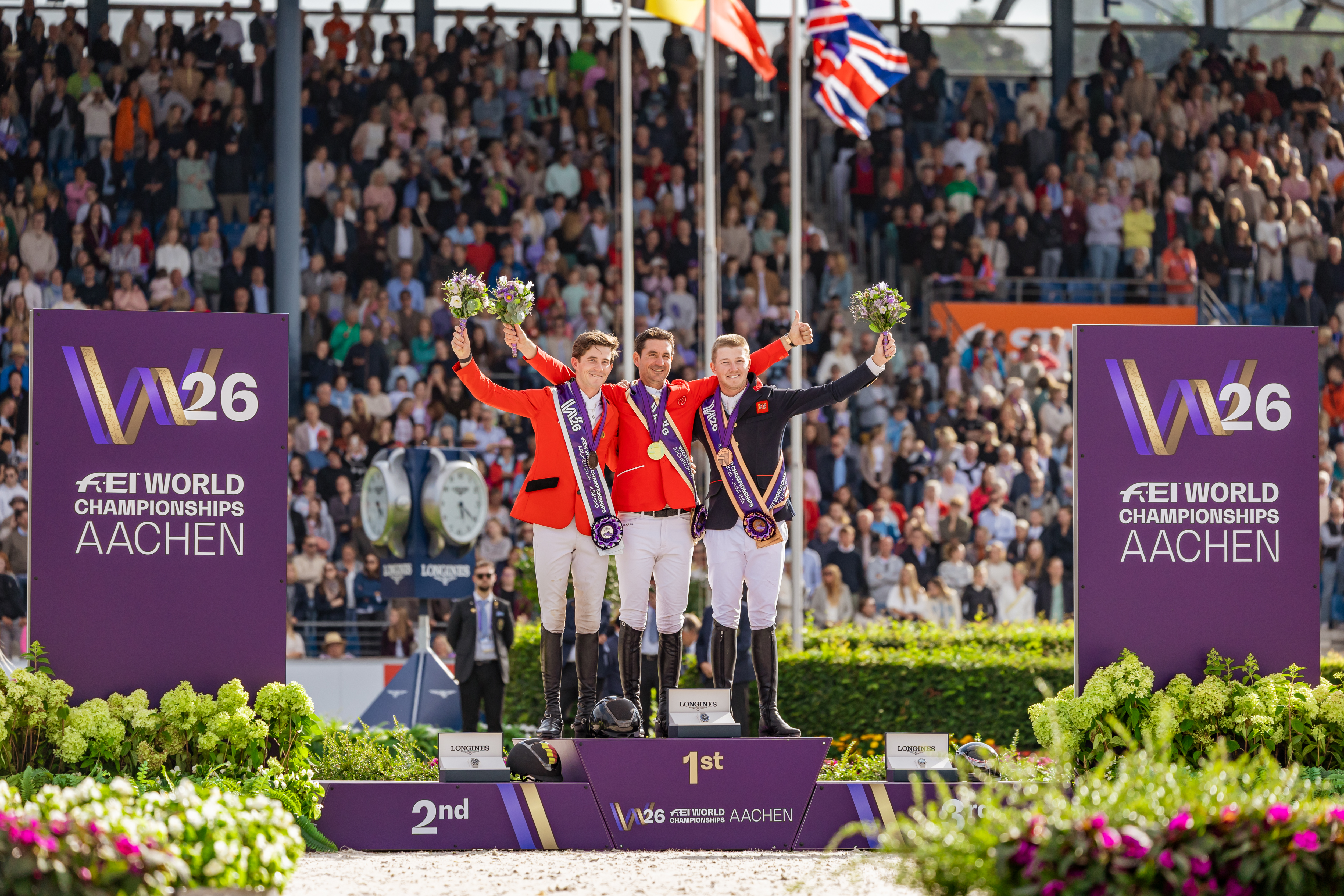 Horse Times Egypt: Equestrian Magazine :News :STEVE GUERDAT & DYNAMIX DE BELHÈME CROWNED SHOWJUMPING WORLD CHAMPIONS - FEI WORLD CHAMPIONSHIPS AACHEN 2026