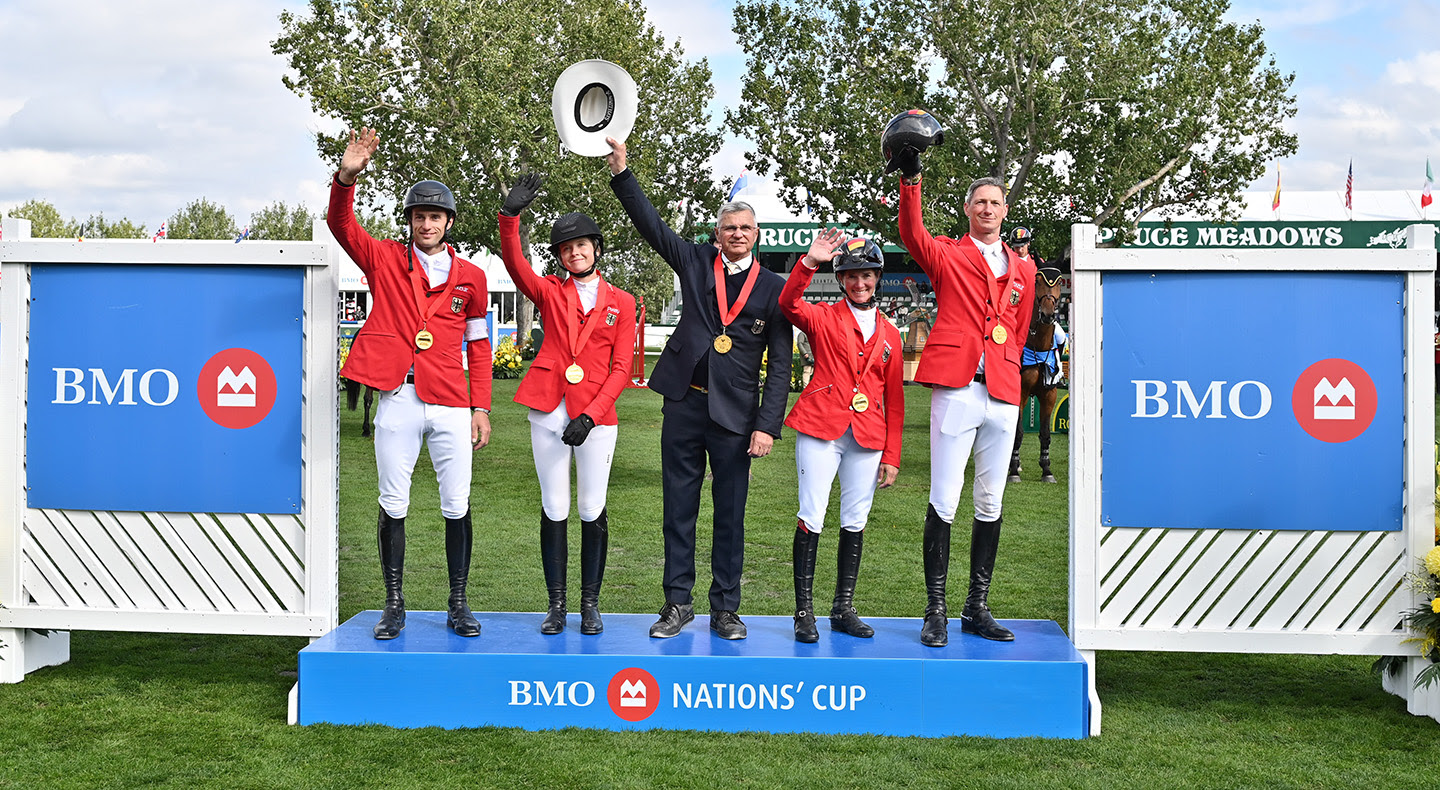 Horse Times Egypt: Equestrian Magazine :News :NINE NATIONS. ONE HISTORIC TROPHY. GERMANY CLAIMS THE BMO NATIONS’ CUP AT THE SPRUCE MEADOWS ‘MASTERS’