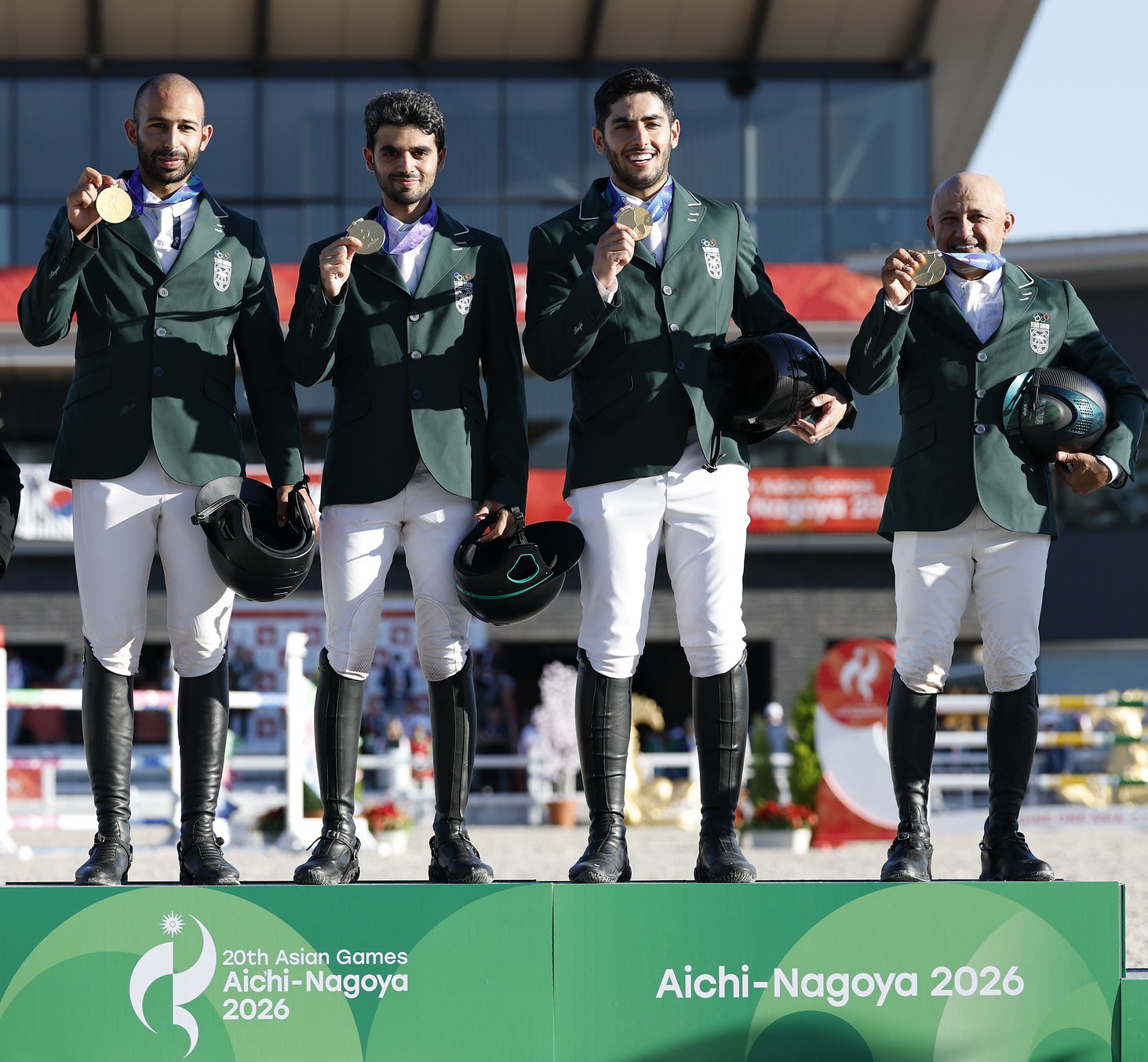 Horse Times Egypt: Equestrian Magazine :News :SAUDI ARABIA SEALS FIFTH TEAM GOLD AT THE 20TH ASIAN GAMES 