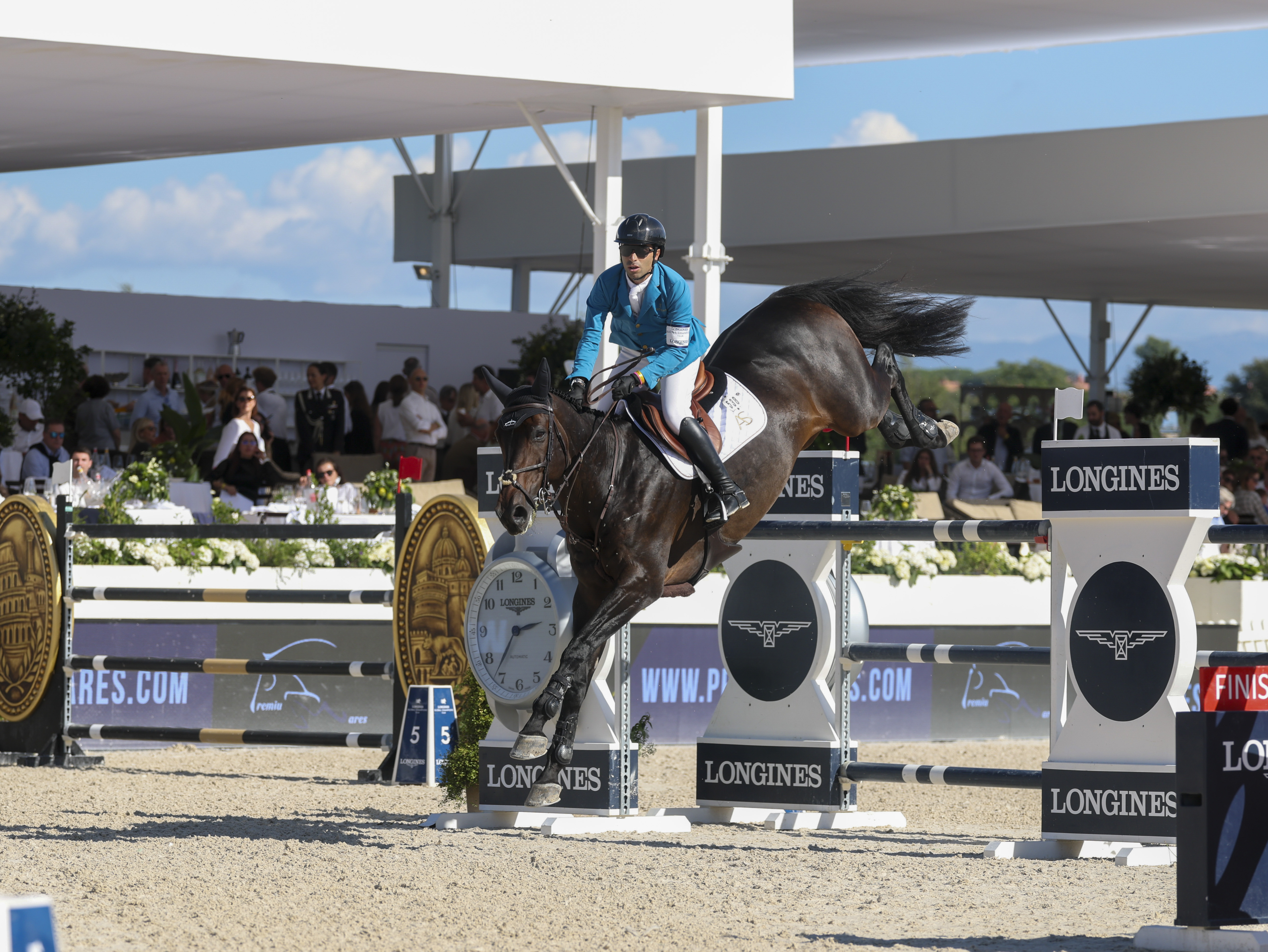 Horse Times Egypt: Equestrian Magazine :News :ABDEL SAÏD & WATHNAN QUAKER BRIMBELLES Z WIN THE LGCT GRAND PRIX OF ROME