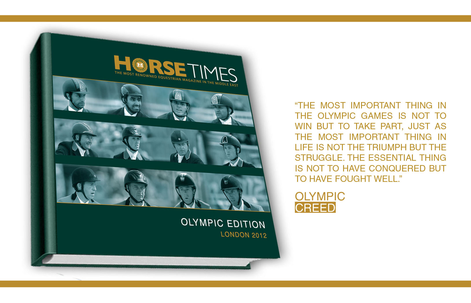 Horse Times Egypt: Equestrian Magazine :News :LAUNCH OF HORSE TIMES LONDON 2012 OLYMPIC EDITION