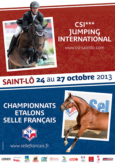 Horse Times Egypt: Equestrian Magazine :News :INTERNATIONAL SHOW JUMPING CSI-3*/1* OF SAINT-LÔ - SELLE FRANÇAIS STALLIONS CHAMPIONSHIPS