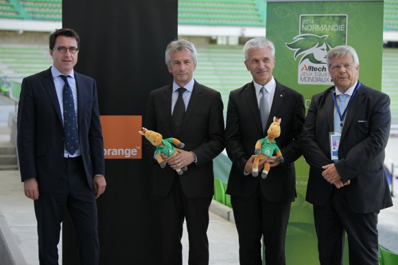 Horse Times Egypt: Equestrian Magazine :News :ORANGE BECOMES AN OFFICIAL SUPPORTER FOR THE ALLTECH FEI WORLD EQUESTRIAN GAMES 2014 IN NORMANDY
