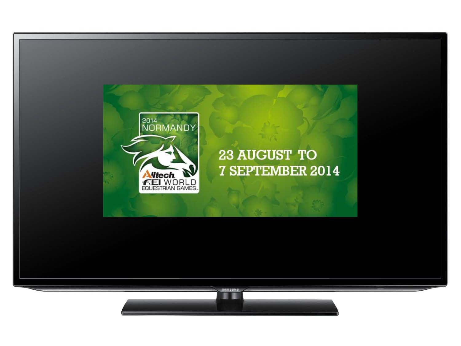 Horse Times Egypt: Equestrian Magazine :News :ALLTECH FEI WORLD EQUESTRIAN GAMES™ 2014 IN NORMANDY TO BE BROADCAST IN OVER 200 TERRITORIES WORLDWIDE