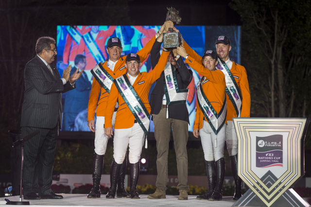 Horse Times Egypt: Equestrian Magazine :News :THE FLYING DUTCHMEN TAKE THE 2014 FURUSIYYA TITLE BY STORM