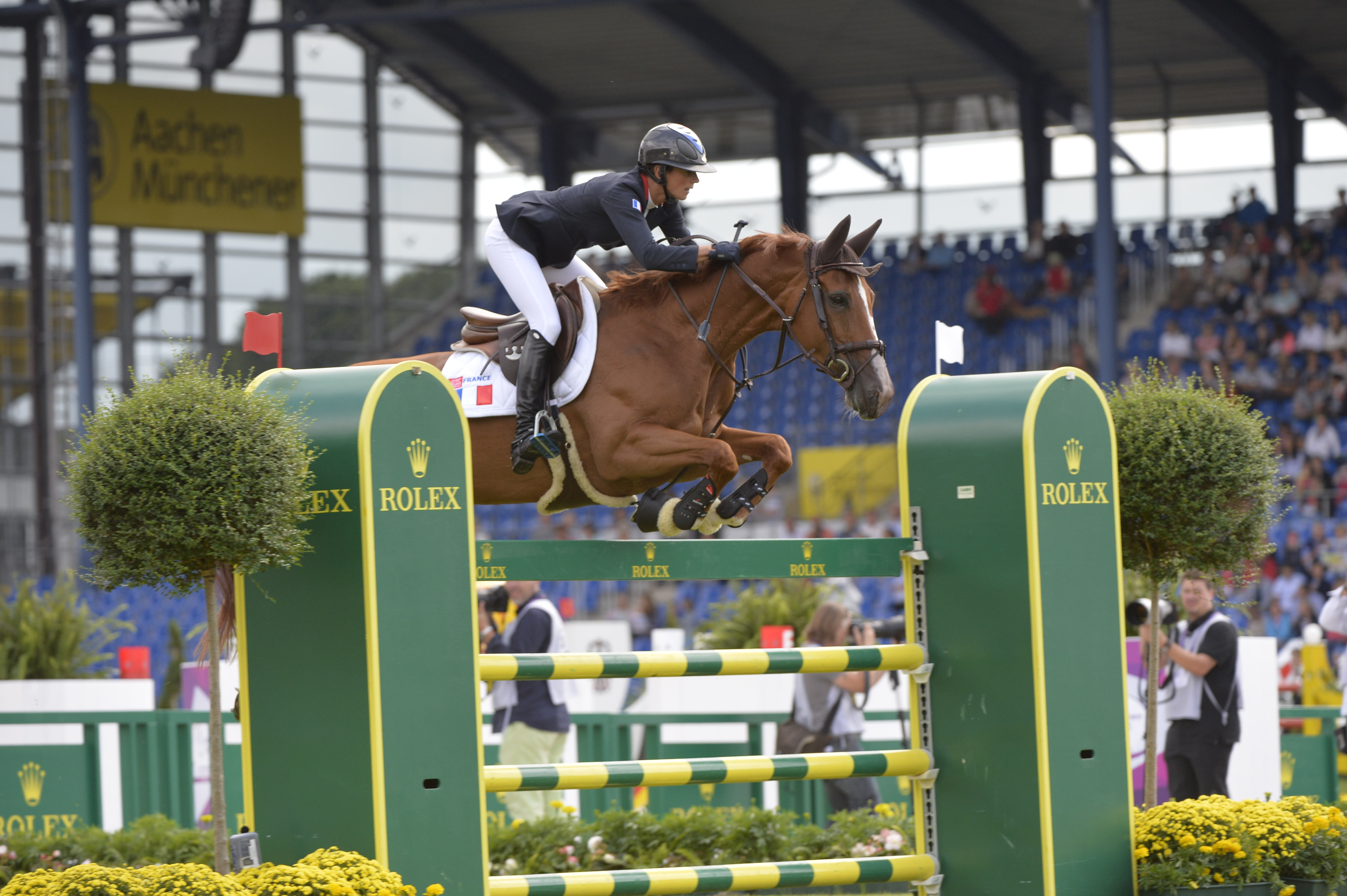 Horse Times Egypt: Equestrian Magazine :News :PENELOPE LEPREVOST (FRA) TAKES AN EARLY LEAD IN THE INDIVIDUAL COMPETITION AT THE FEI EUROPEAN CHAMPIONSHIPS, GERMANY LEADS THE TEAM COMPETITION