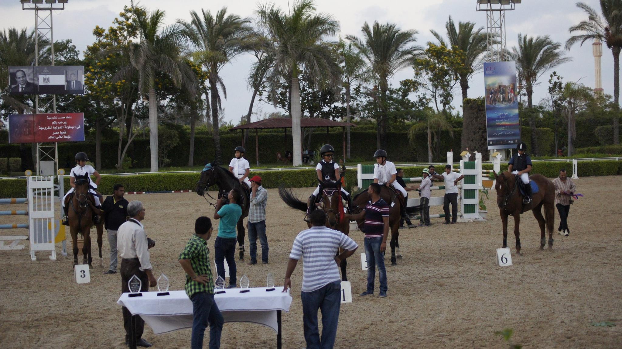 Horse Times Egypt: Equestrian Magazine :News :Egypt's 'Tahya Masr' Results: CSI1*- W Alexandria, Egypt