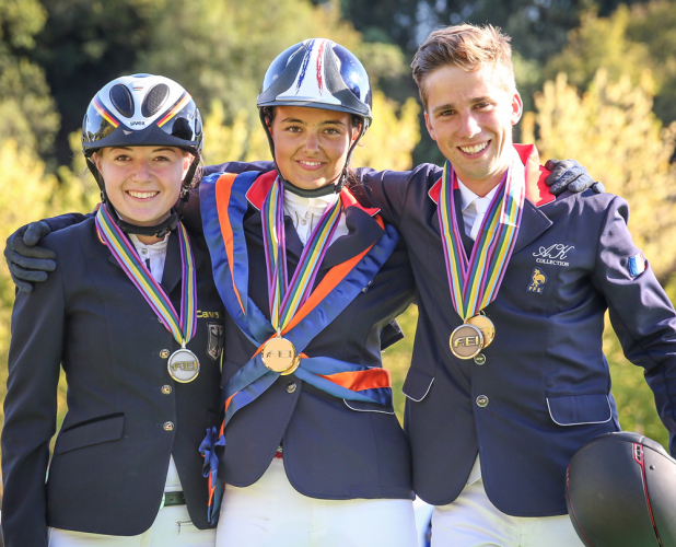 Horse Times Egypt: Equestrian Magazine :News :DOUBLE-GOLD FOR FRANCE AND GERMANY AT J/YR CHAMPIONSHIPS IN MONTELIBRETTI