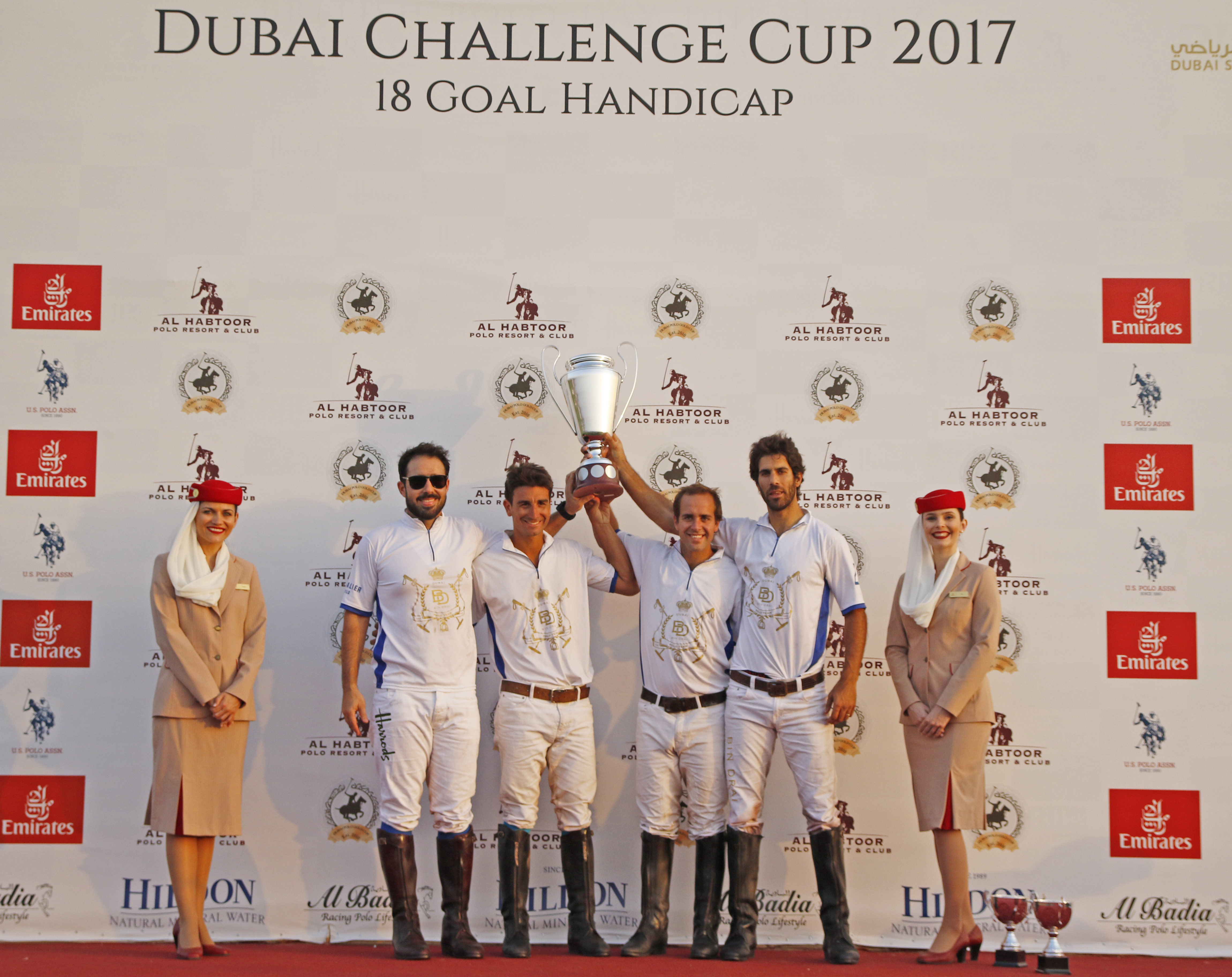 Horse Times Egypt: Equestrian Magazine :News :DUBAI POLO GOLD CUP SERIES - BIN DRAI POLO WINS THE DUBAI CHALLENGE CUP
