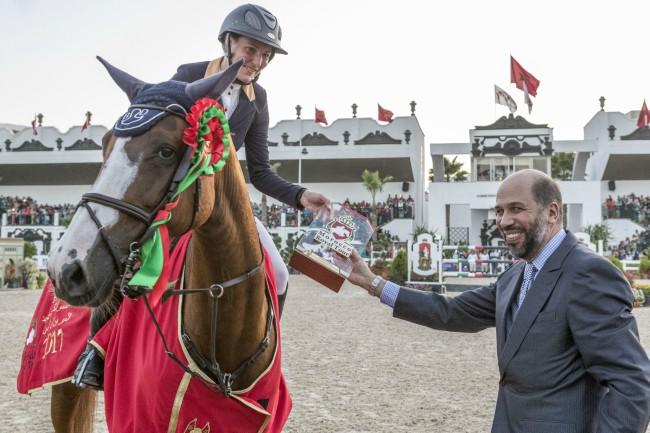 Horse Times Egypt: Equestrian Magazine :News :Grand Prix H.R.H the Prince Moulay EL HASSAN Nadja Peter Steiner, Loyalty rewarded