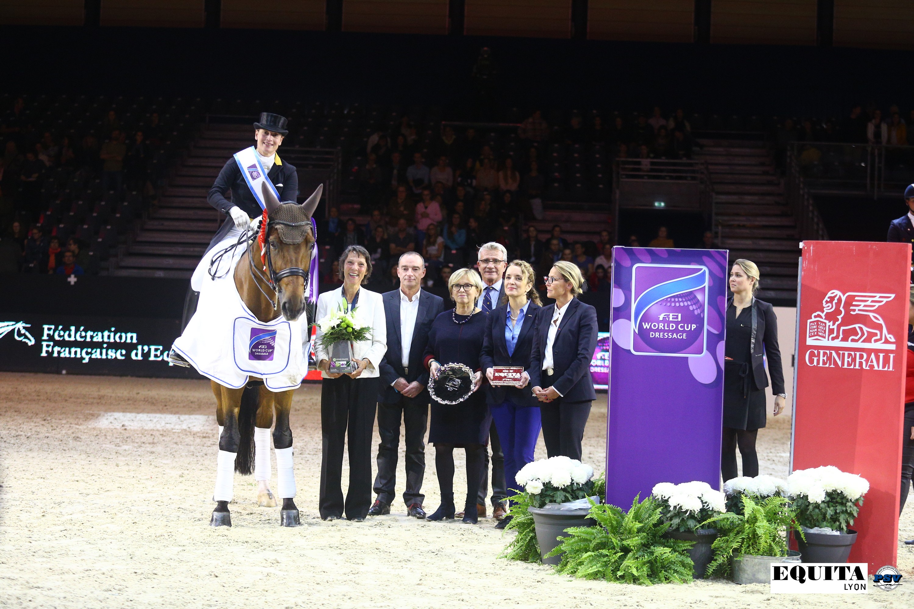 Horse Times Egypt: Equestrian Magazine :News : LYON FEI WORLD CUP DRESSAGE: A LEGEND OF EQUESTRIAN SPORT WINS IN LYON 