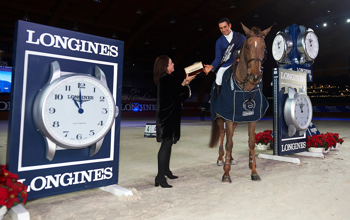 Horse Times Egypt: Equestrian Magazine :News :Sameh El Dahan won Longines Grand Prix in an exciting jump off