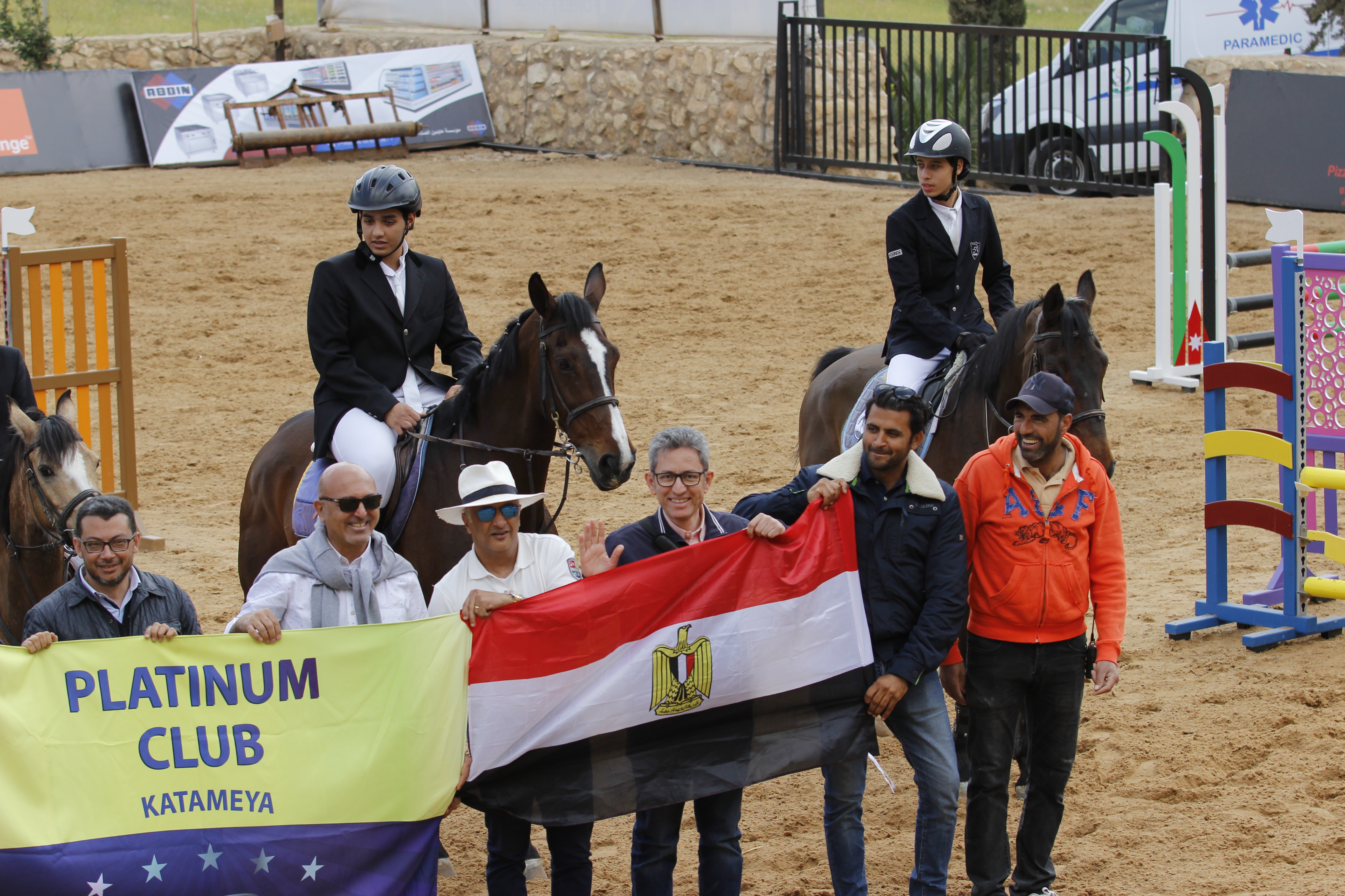 Horse Times Egypt: Equestrian Magazine :News :AMMAN FRIENDLY INTERNATIONAL CLUB S COMPETITIONS 2018  ZIAD TAREK HEMIDA OF PLATINUM CLUB EGYPT CLINCHES THE GOLD 