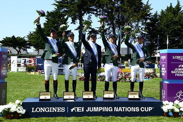 Horse Times Egypt: Equestrian Magazine :News :Nations Cup of La Baule: Historical victory for Brazil