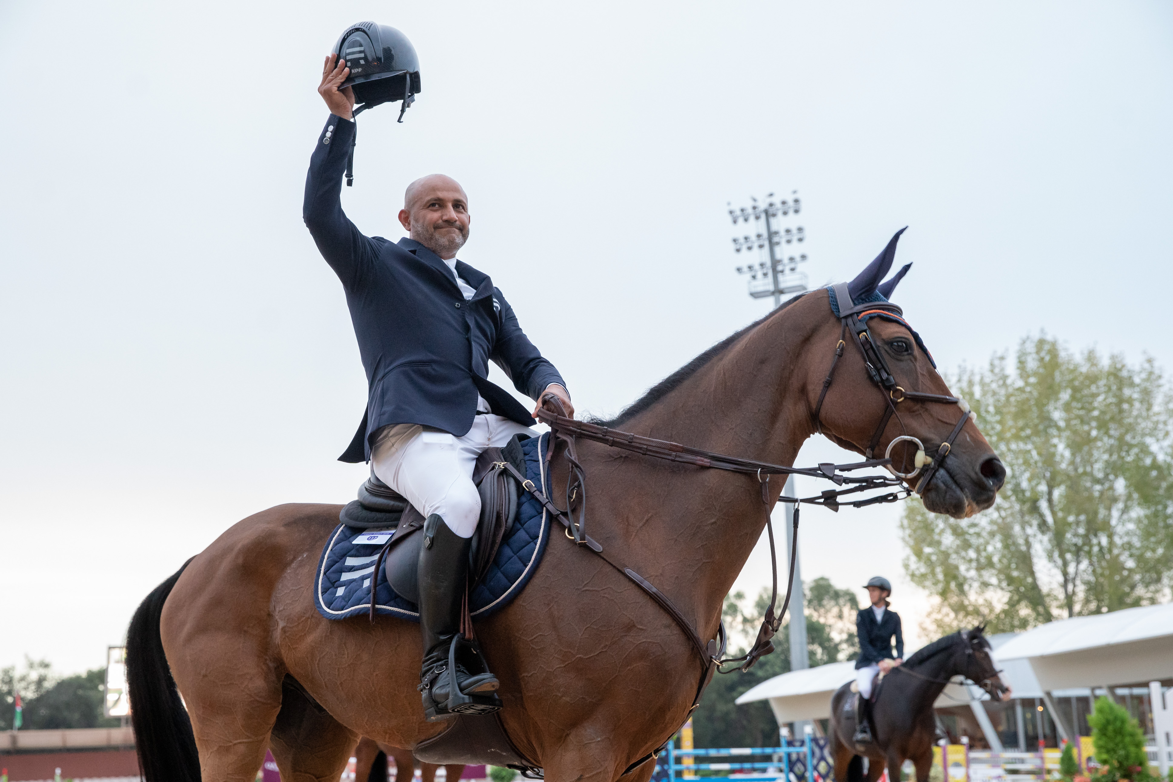 Horse Times Egypt: Equestrian Magazine :News :Saudi victory in the main class of the first day of the Morocco Royal Tour 2019