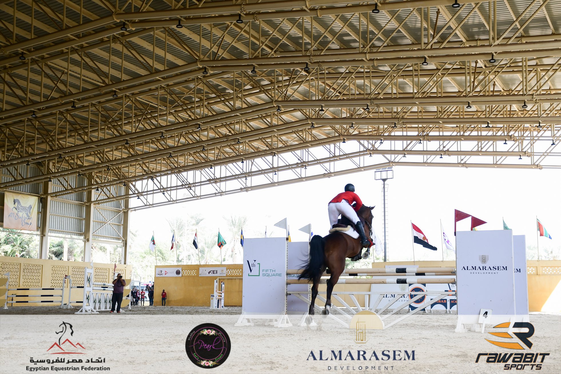 Horse Times Egypt: Equestrian Magazine :News :AHMED EL NAGGAR WINS  EL- MARASEM  WORLD CUP QUALIFIER