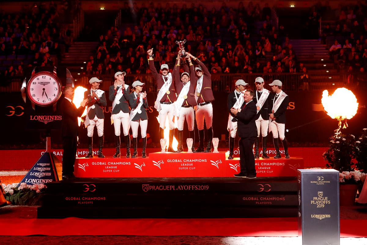 Horse Times Egypt: Equestrian Magazine :News :Shanghai Swans’ top guns Deusser, Fredricson and Schwizer Take GCL Super Cup Final Win