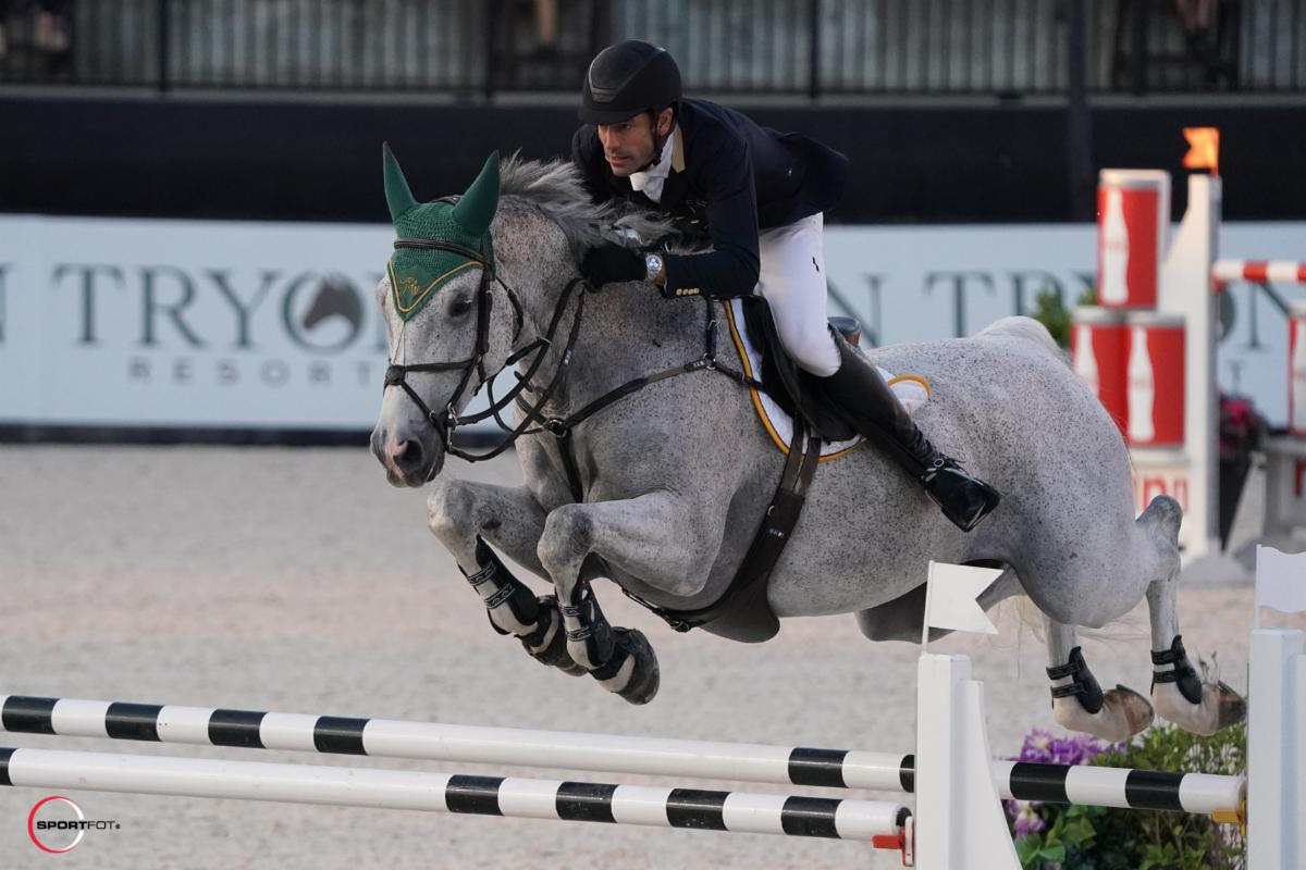 Horse Times Egypt: Equestrian Magazine :News : Rowan Willis and Diablo VII Retrieve Win in $75,000 Tryon Resort Grand Prix Under the Lights