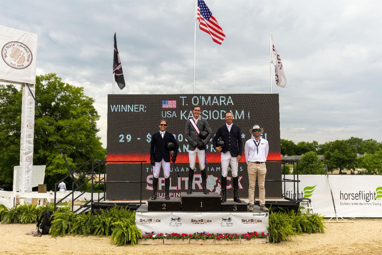 Horse Times Egypt: Equestrian Magazine :News :TJ O’Mara captures first Grand Prix and FEI win with Kassiodam in $50,000 1.45m Grand Prix CSI2*