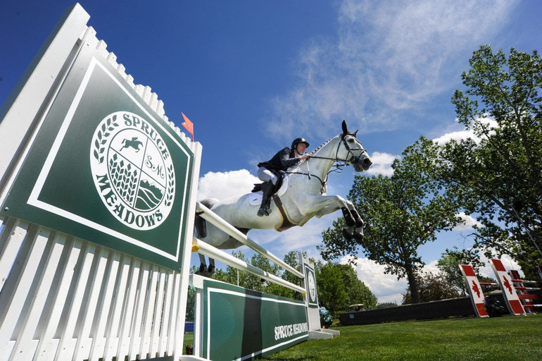 Horse Times Egypt: Equestrian Magazine :News :Home win for Spruce Meadows rider Brian Morton in the Friends of the Meadows Grand Prix