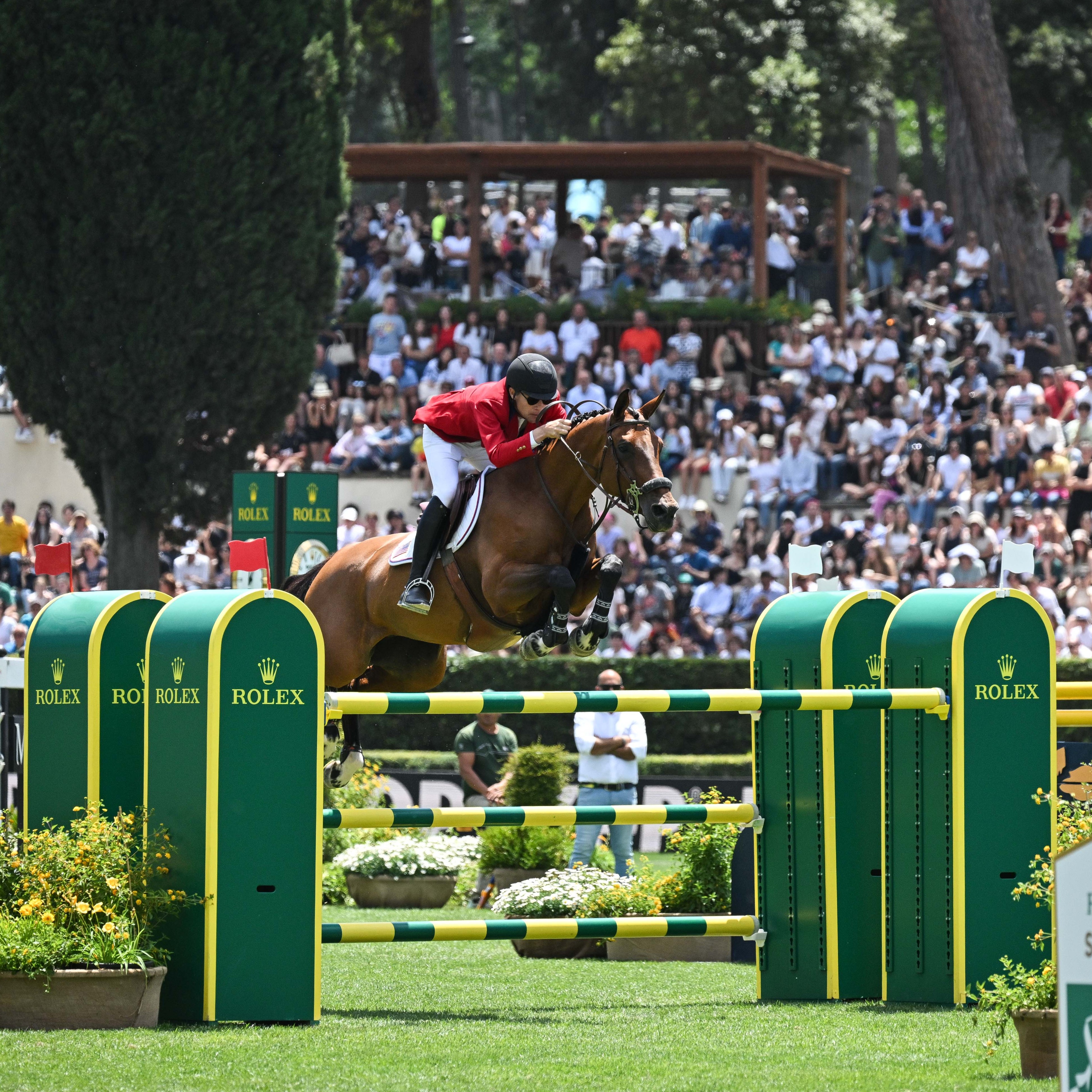 Horse Times Egypt: Equestrian Magazine :News :FIERCE LINE UP AT CSIO5* ROME PIAZZA DI SIENA 2025
