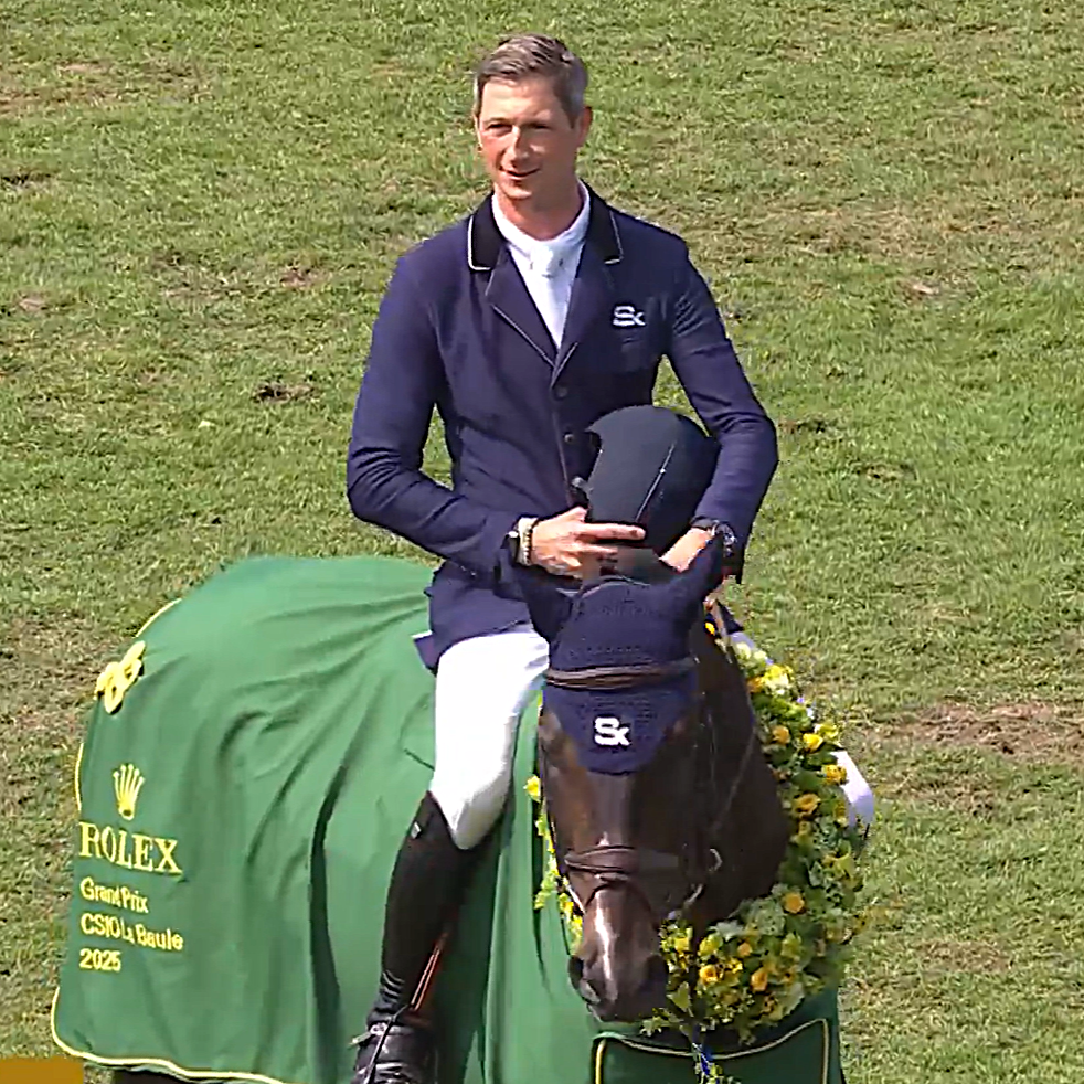 Horse Times Egypt: Equestrian Magazine :News :DANIEL DEUSSER DAZZLES AS NEW CHAMPION OF THE ROLEX GRAND PRIX OF LA BAULE