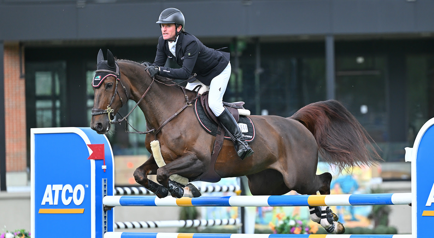 Horse Times Egypt: Equestrian Magazine :News :DARRAGH KENNY & HIS LIGHTNING GRAB THE 1.50M ATCO CUP AT SPRUCE MEADOWS NORTH AMERICAN