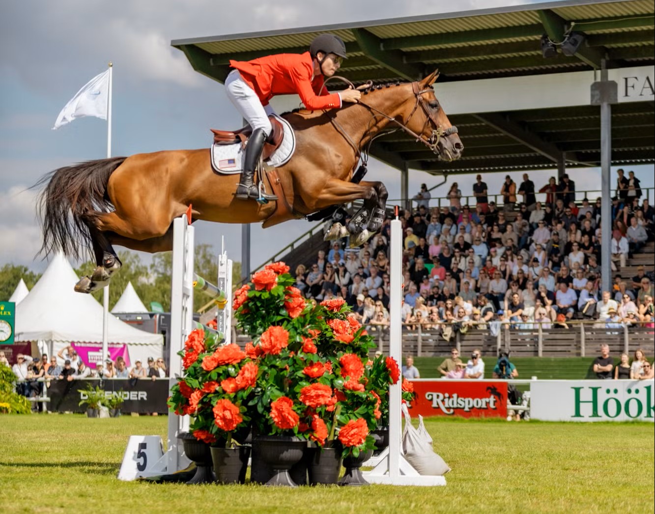 Horse Times Egypt: Equestrian Magazine :News :KARL COOK CORVETTES HIS WAY THROUGH TO WIN THE ROLEX GRAND PRIX AT THE FALSTERBO HORSE SHOW