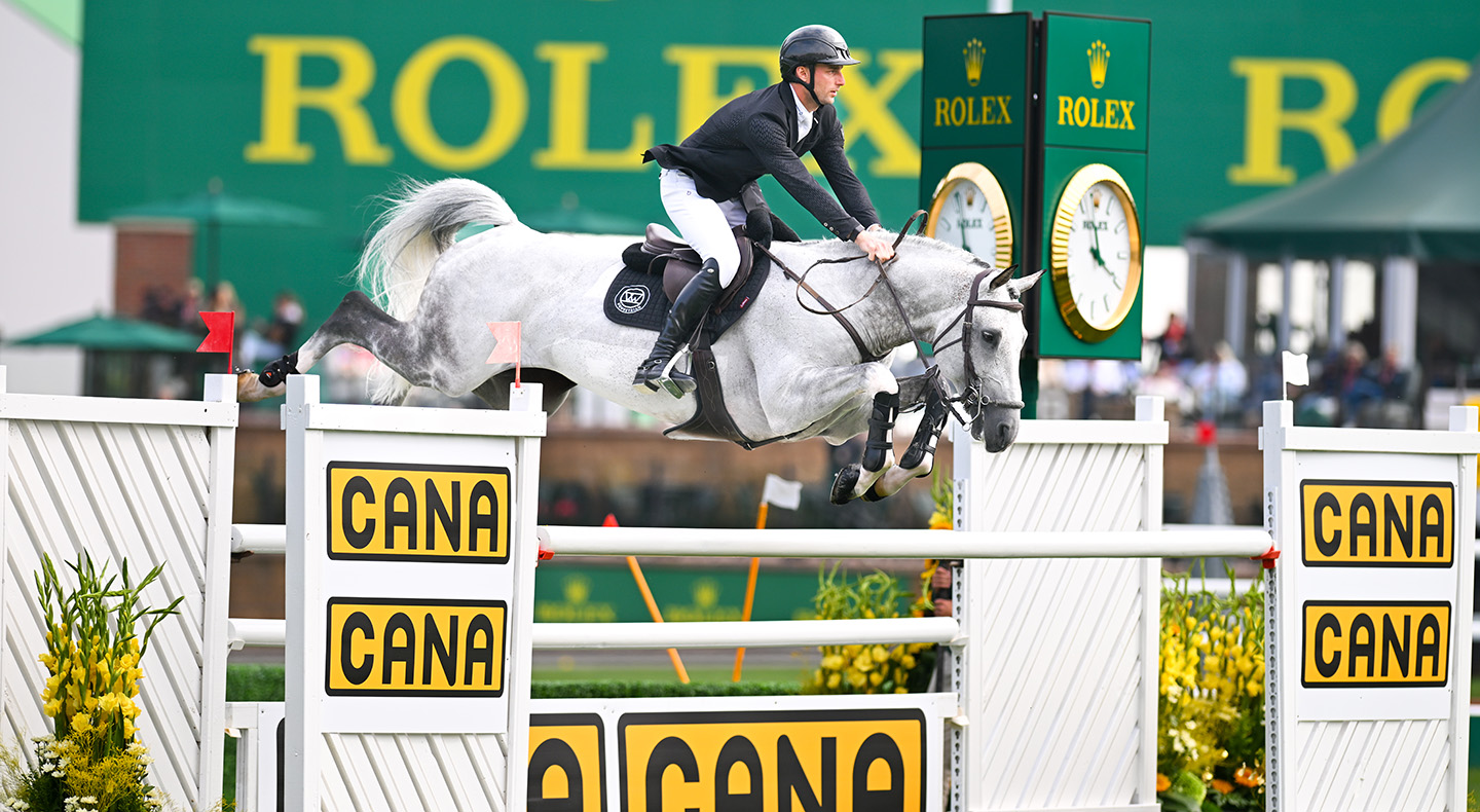 Horse Times Egypt: Equestrian Magazine :News :TWO WINS IN TWO DAYS FOR RICHARD VOGEL AT SPRUCE MEADOWS MASTERS 