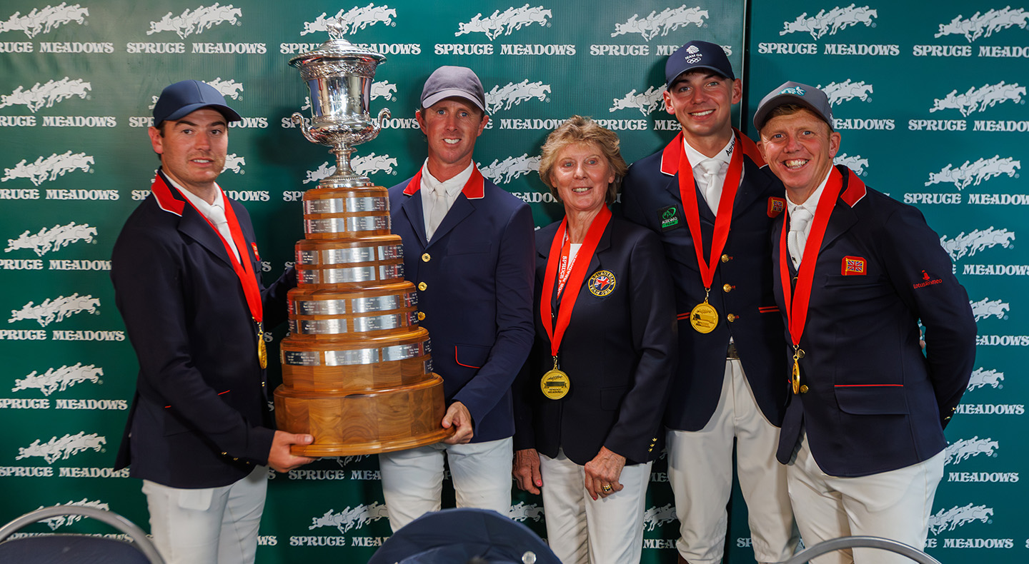 Horse Times Egypt: Equestrian Magazine :News :GREAT BRITAIN WINS THE BMO NATION’ CUP FOR THE FIRST TIME IN 3 DECADES AT THE SPRUCE MEADOWS MASTERS